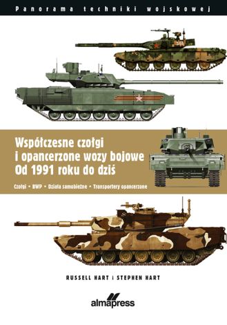 Współczesne czołgi i pojazdy opancerzone od 1991 do dzisiaj Czołgi, BWP, działa samobieżne, transportery opancerzone