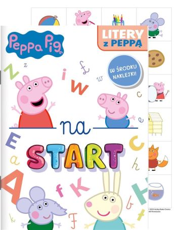 Świnka Peppa. Na start 6. Litery z Peppą