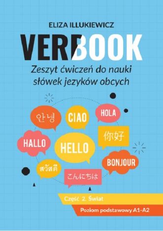 Verbook. Zeszyt ćwiczeń do nauki słówek języków obcych. Część 2 Świat