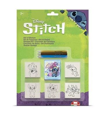 Stitch - Pieczątki 5szt