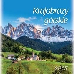 Kalendarz 2025 wieloplanszowy Krajobrazy Górskie