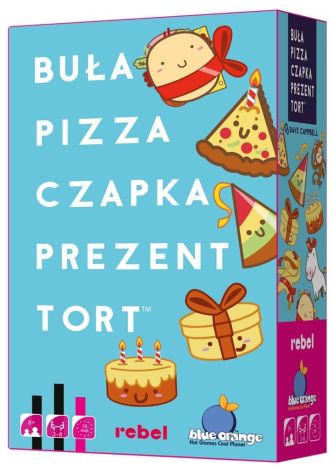 Buła, Pizza, Czapka, Prezent, Tort REBEL