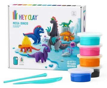 Hey Clay - Zestaw Mega Dinozaury