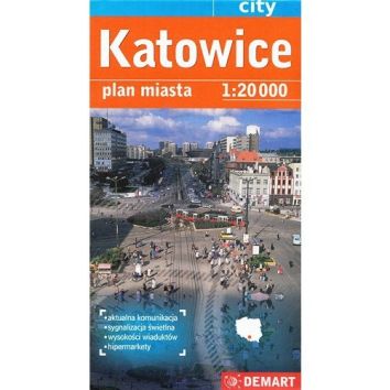 Katowice - plan miasta 1:20 000 demart