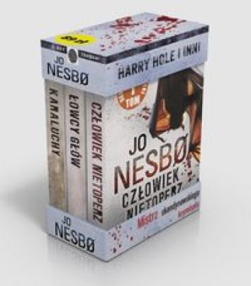 Pakiet Jo Nesbo 5. Harry Hole i inni: Człowiek nietoperz / Karaluchy / Łowcy głów (dodruk 2017)