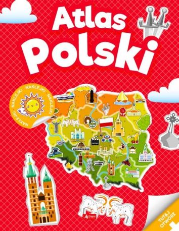 Atlas Polski dla dzieci oprawa miękka