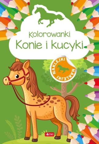 Konie i kucyki. Kolorowanka