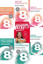 Pełen zestaw dla ósmoklasisty - Matematyka i Język Polski