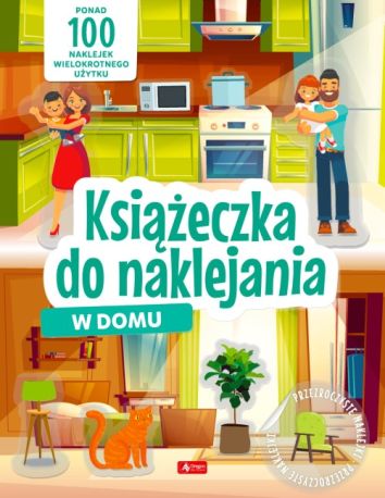 Książeczki do naklejania Pakiet 4w1 - 2