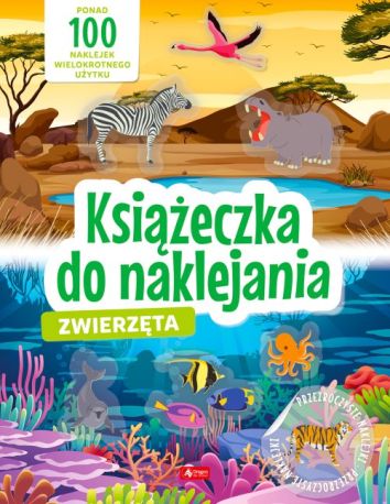 Książeczki do naklejania Pakiet 4w1 - 4