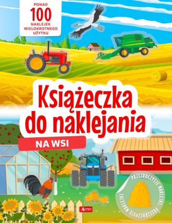 Książeczki do naklejania Pakiet 4w1 - 5