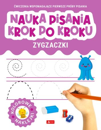 Nauka pisania krok po kroku. Zygzaczki (Fabulo)